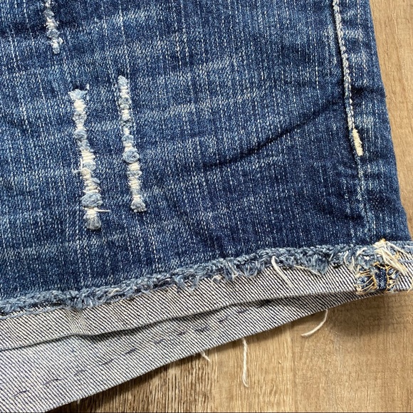 Distressed Jean Shorts - Picture 6 of 7